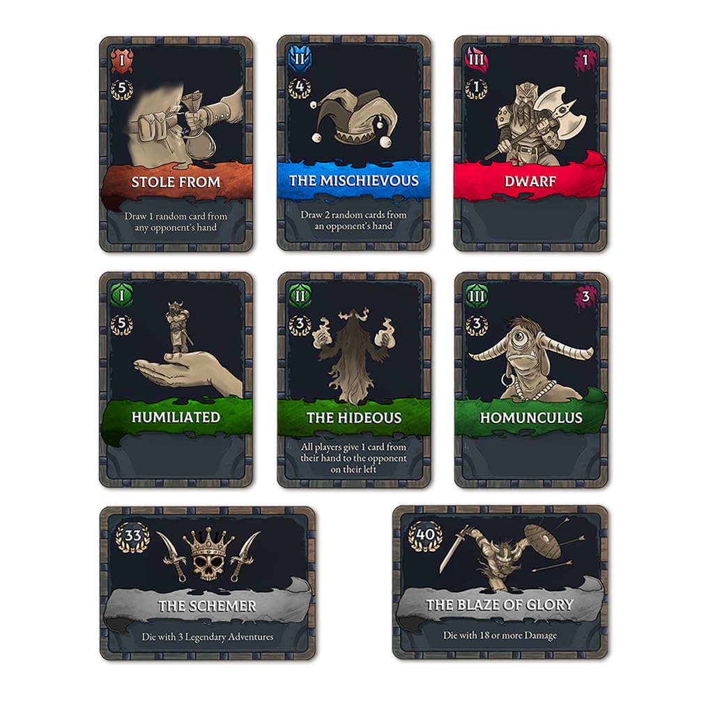 Mind Inventions And That's How I Died - Card Game for Adventuring, Boasting and Dying in Style, Ages 10+
