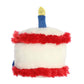 Aurora Palm Pals 5" America B'Day Cake Adorable Plush
