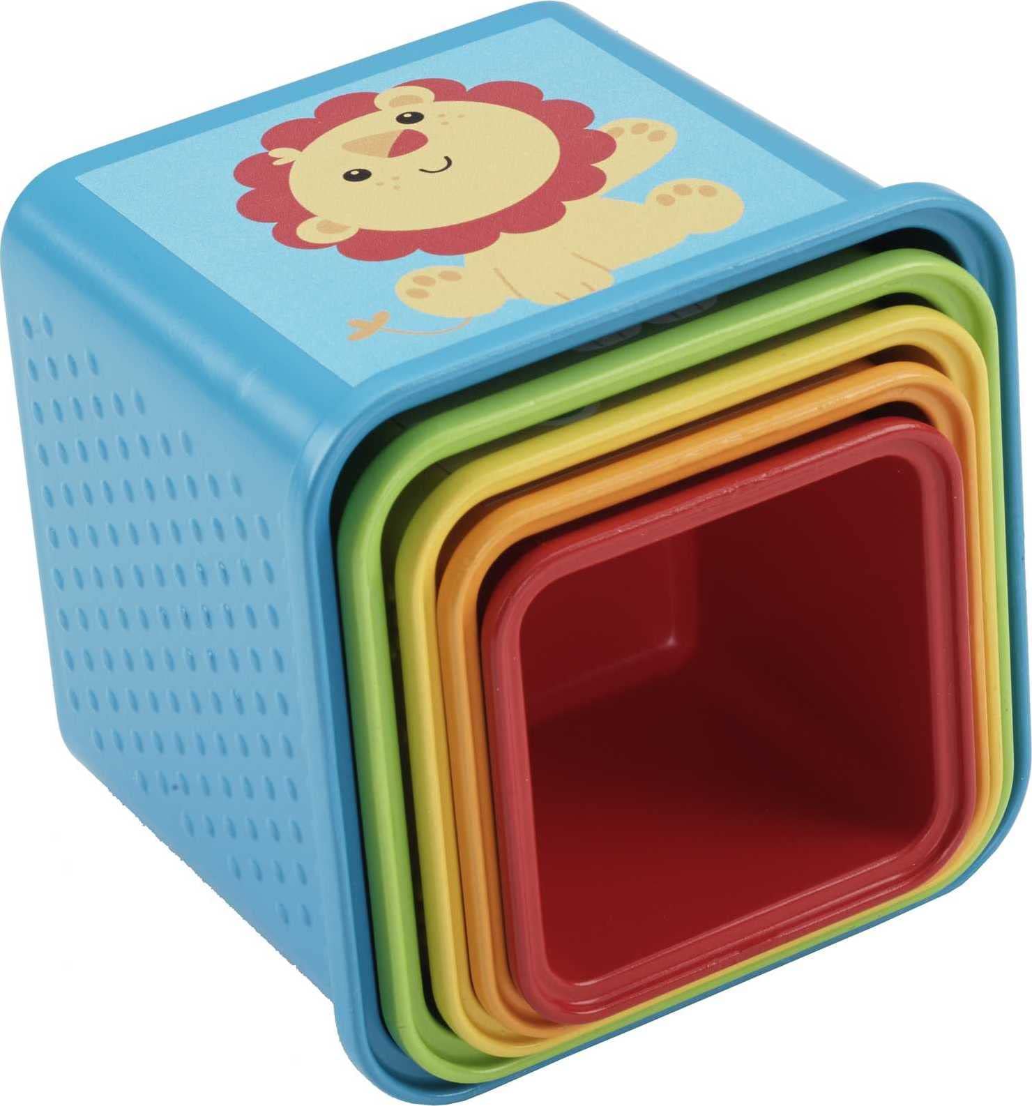 Fisher-Price Stack & Explore Blocks, Set of 5