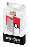 Ultra Pro - Single 35 Pt ONE-TOUCH Edge - Poké Ball Printed Magnetic Card Holder for Pokémon, Pokémon Card Display Case, Trading Card Display Case