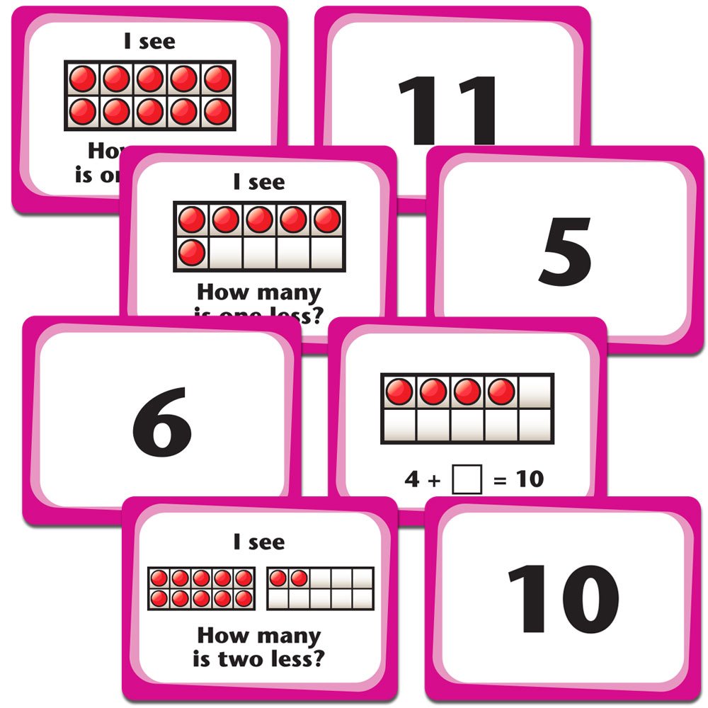 EAI Education Ten Frame Match Games: Grade K-1