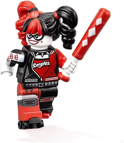 LEGO Harley Quinn Minifigure: with Pigtails and Baseball Bat
