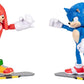 Sonic 2 Movie 4" Action Figure 2 Pack - Sonic & Knuckles, Red