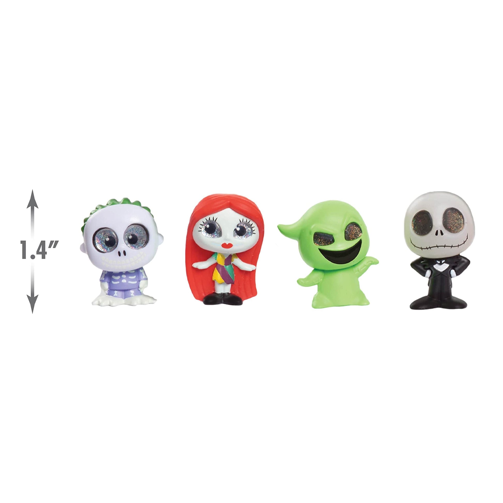 Disney Doorables Tim Burton’s The Nightmare Before Christmas Collection Peek, 8 Exclusive Mini Figures, Officially Licensed Kids Toys for Ages 5 Up