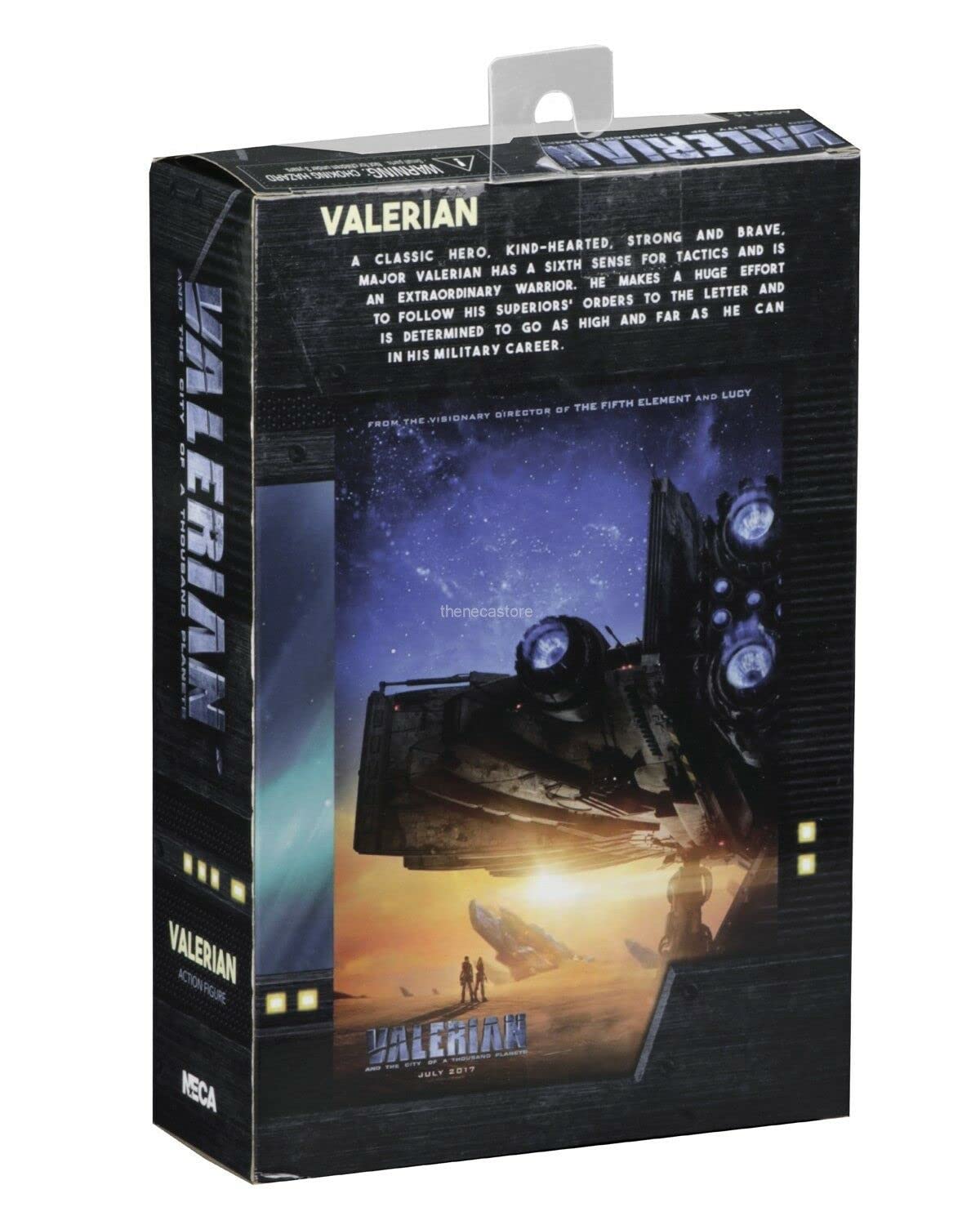 NECA - Valerian and The City of a Thousand Planets - 7" Action Figure - S1 Valerian