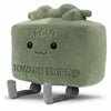 Seymour the Claymore - Friendliest Anti-Personnel Mine Plushie from Battle Buddies™ - Kawaii Pillow Stuffed Clay Cushion Tactical Plush