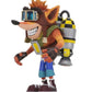 NECA - Crash Bandicoot 7" Scale Action Figure ? Deluxe Crash with Jetpack