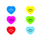Heart Smile Face Sticker Roll for Valentine's Day - Stationery - (100pc)