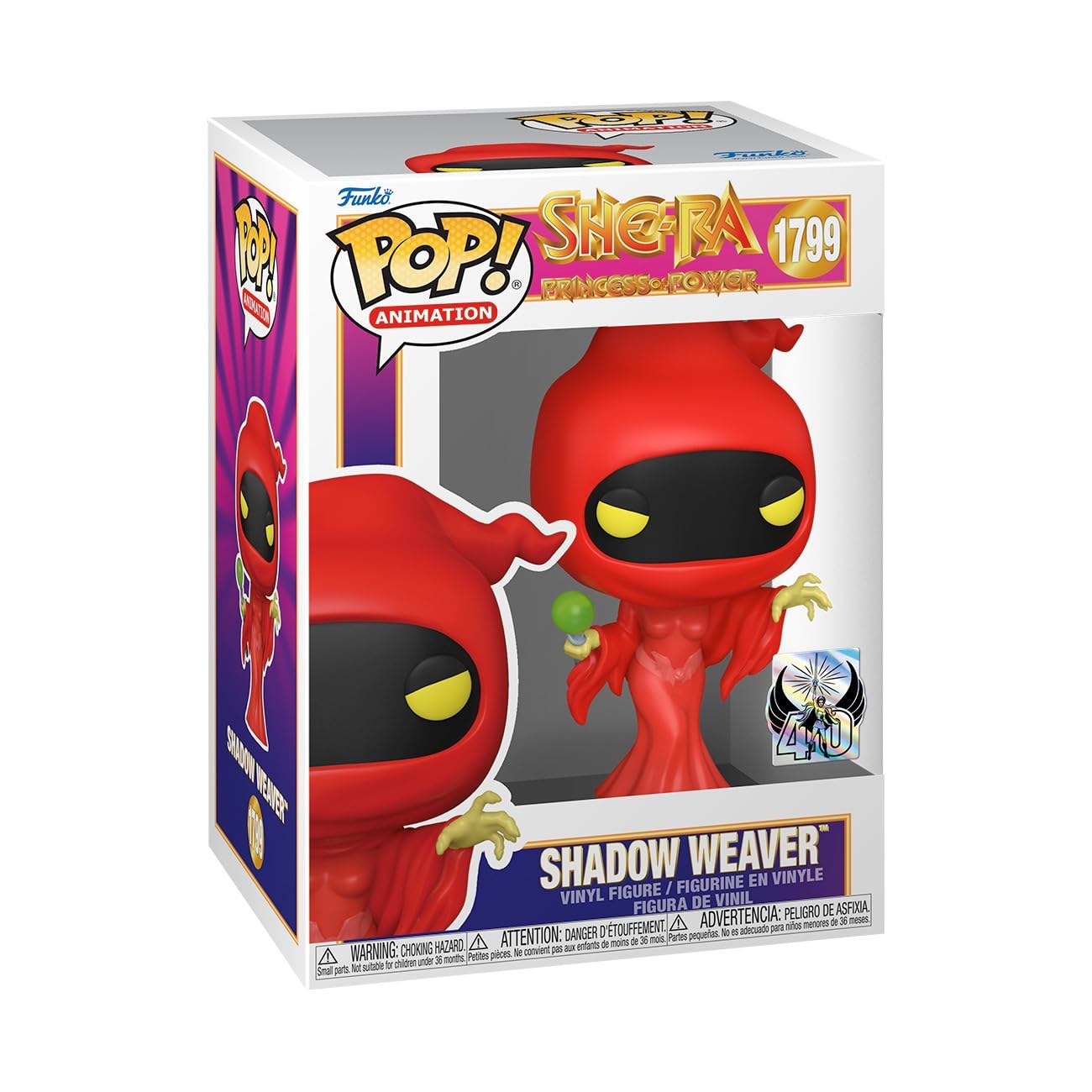 Funko Pop Vinyl: She-Ra - Shadow Weaver - Masters of The Universe - Collectable Vinyl Figure - Gift Idea - Official Merchandise - Toys for Kids &