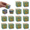 Fun Express 1 1/2" Mini Spongebob Squarepants Character Magic Plastic Puzzle Cubes - 12 Pieces