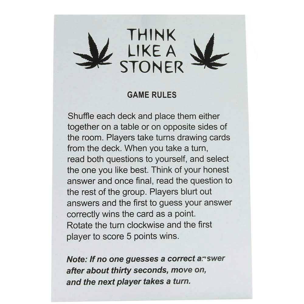 Think Like a Stoner