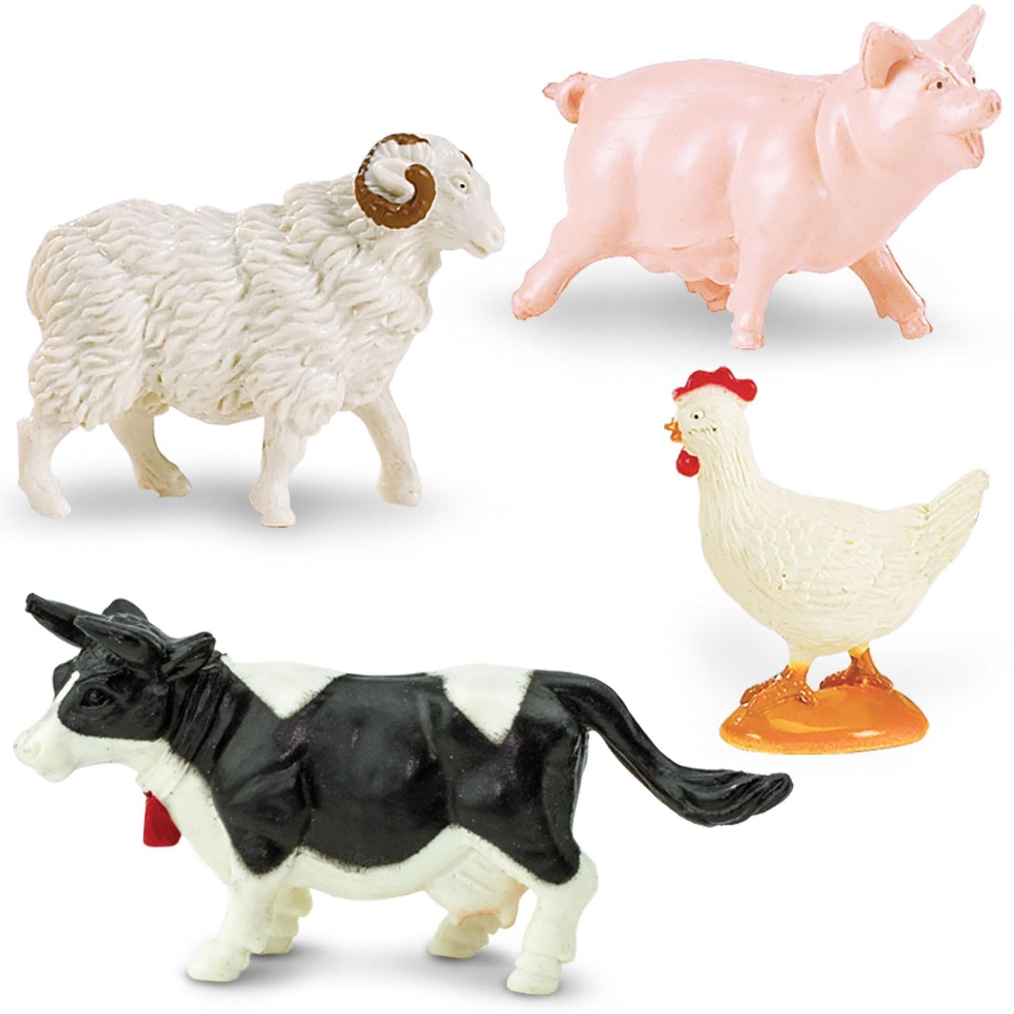 Safari Ltd. Farm TOOB - 12 Figurines Including Cow, Pig, Goat, Horse, and More - Educational Toy Set For Boys, Girls, and Kids Ages 3+