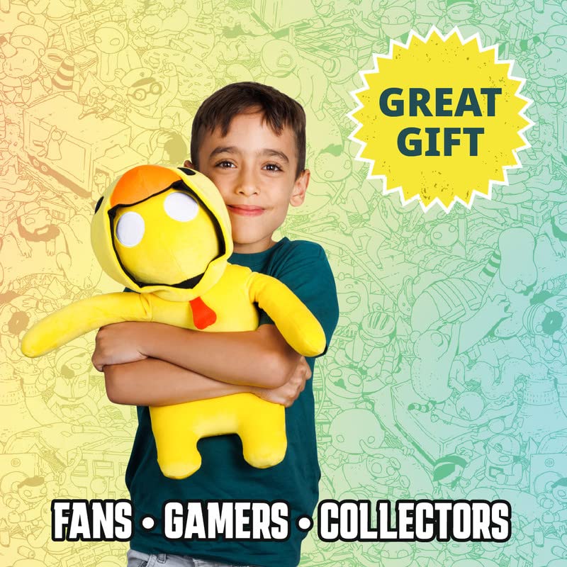 Gang Beasts Plush Yellow Chicken Costume 16" Gamer Character Soft Doll Figure