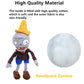 12" 1 PCS PVZ Plant and Zombies Plush Brown Coat Toys Stuffed Soft Doll Roadblock Conehead Zombie New