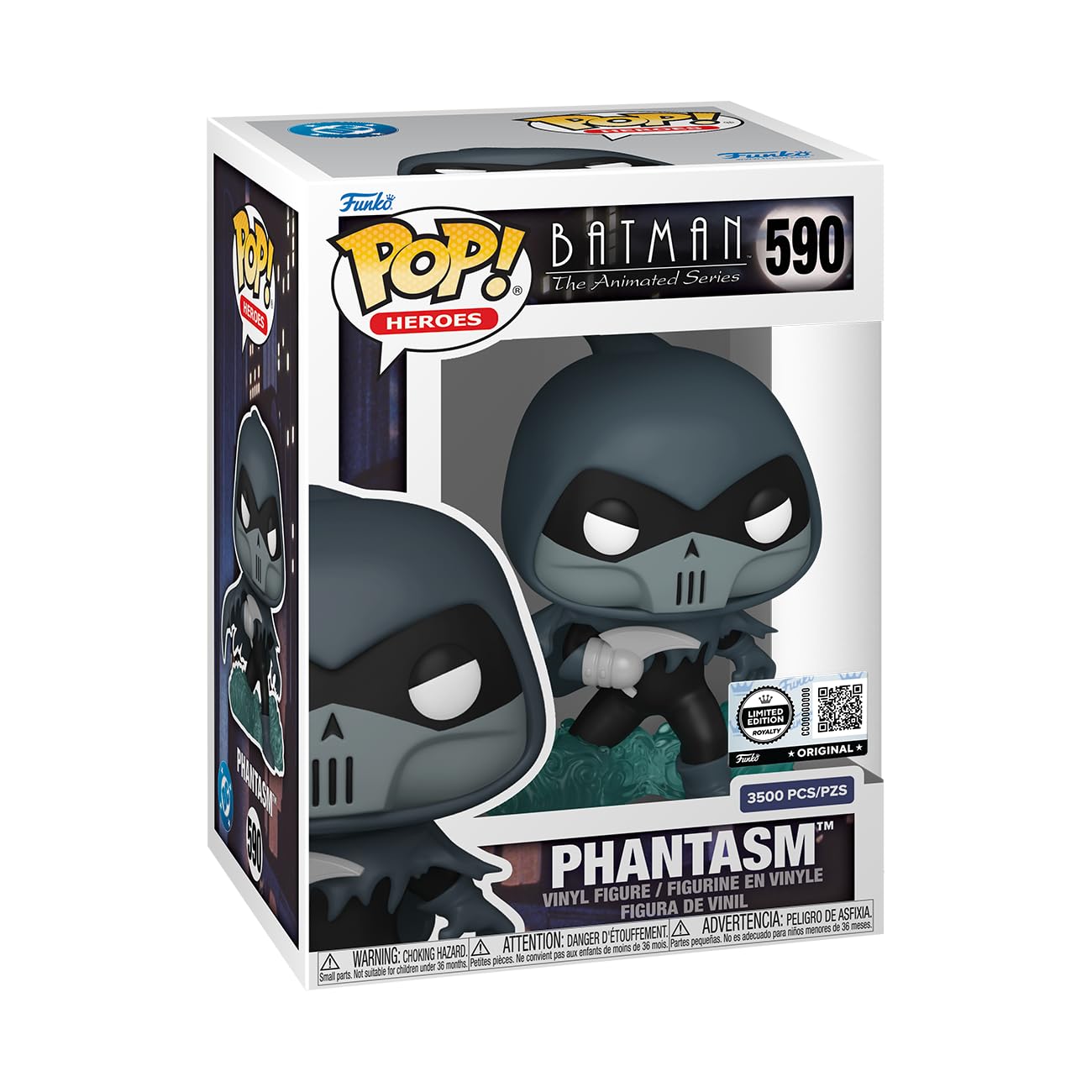 Funko Pop! Heroes Batman: The Animated Series Phantasm™ Vinyl Figure #590, Limited Edition, 3500 Pieces