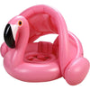 Flamingo Baby Float with Canopy,Baby Pool Float