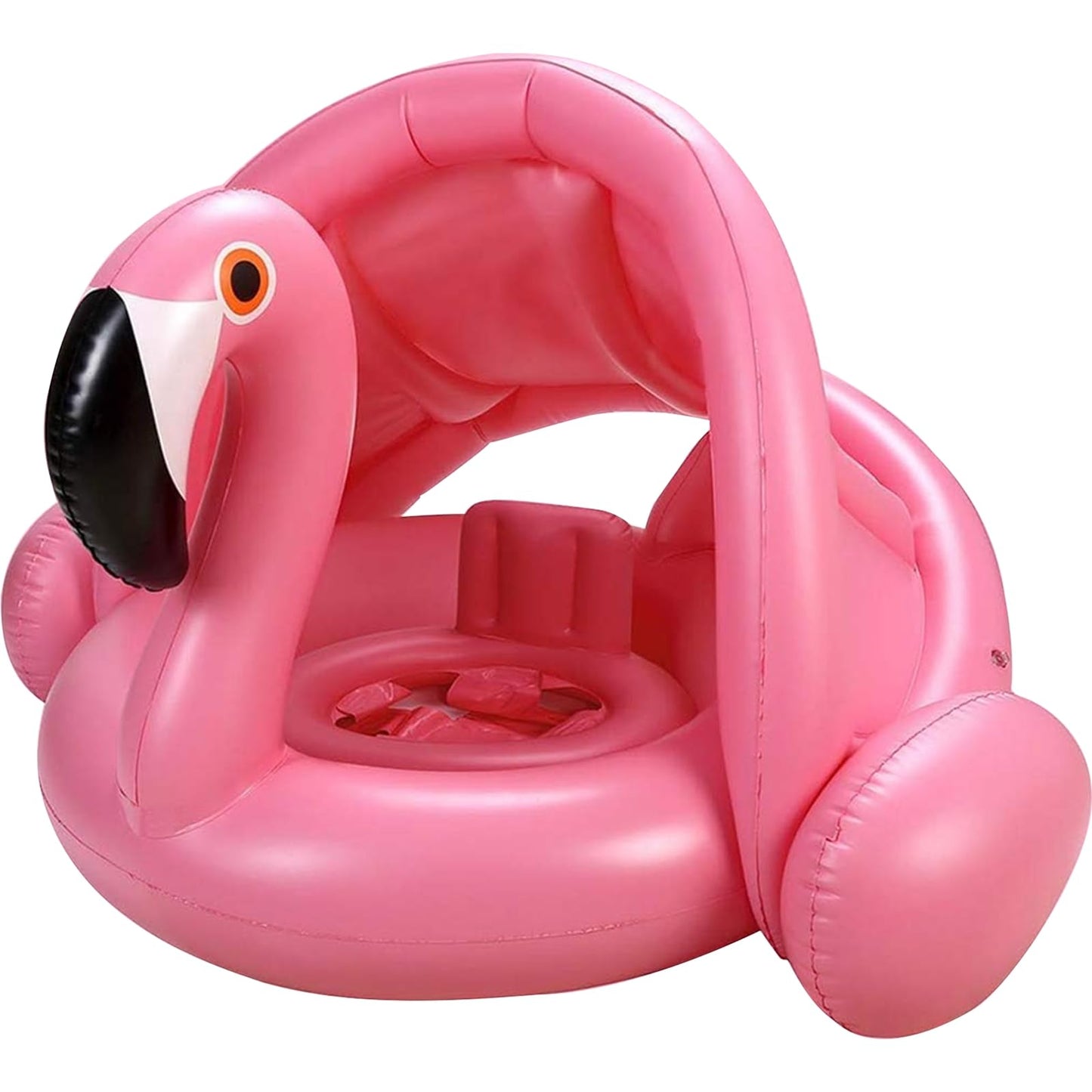 Flamingo Baby Float with Canopy,Baby Pool Float