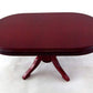 Dollhouse Miniature Mahogany Oval Dining Table