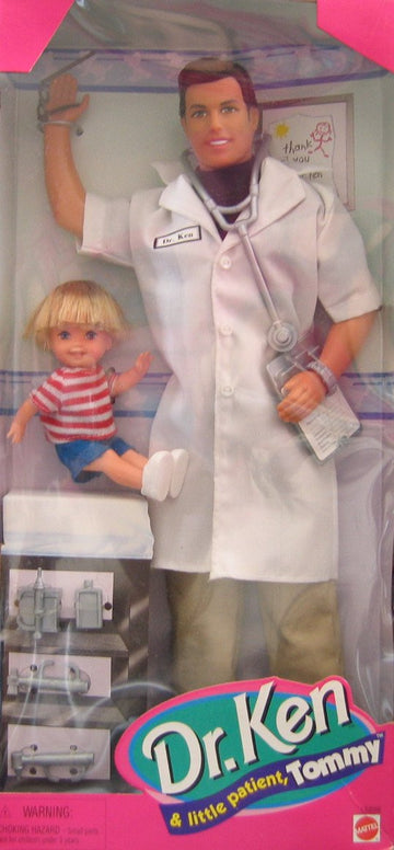 Dr. Ken & Little Patient Tommy Barbie Doll Set