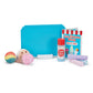 Melissa & Doug Ice Cream Shop Chalk Set, 33-Piece Outdoor Sidewalk Art Kit