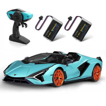 MIEBELY 1:12 Licensed Lamborghini Sián RC Roadster Toy Car for Adult Kid
