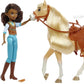 Mattel Spirit Untamed Doll & Toy Horse Set, 7-inch Pru Small Doll with 7 Movable Joints, Chica Linda (8-inch) with Soft Mane & Tail & Accessories