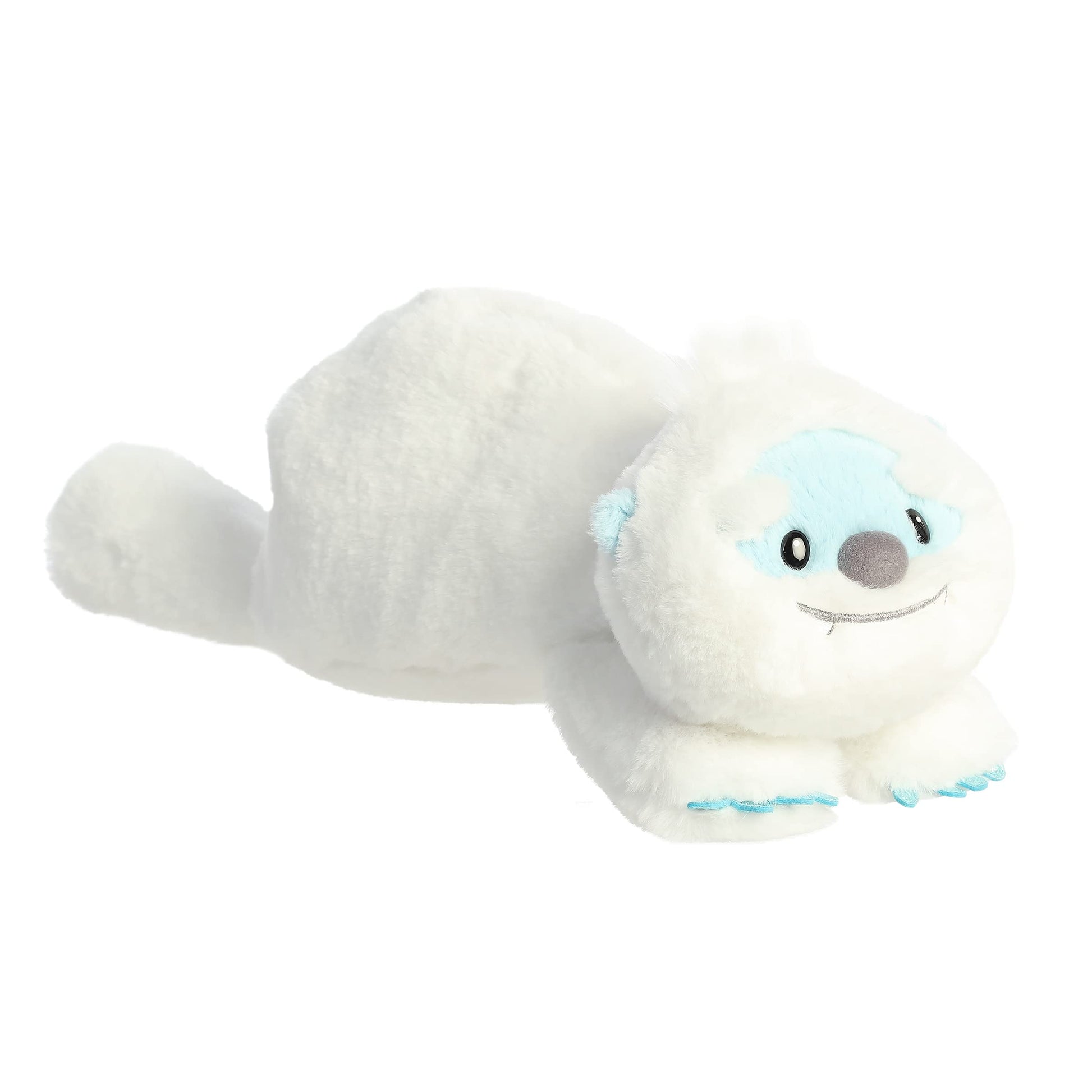 Aurora® Laid-Back Snoozles™ Snoozles™ Yeti Stuffed Animal - Floppy Characters for Comforting Cuddles - Perfect for Bedtime, Naps, and Kids All Ages
