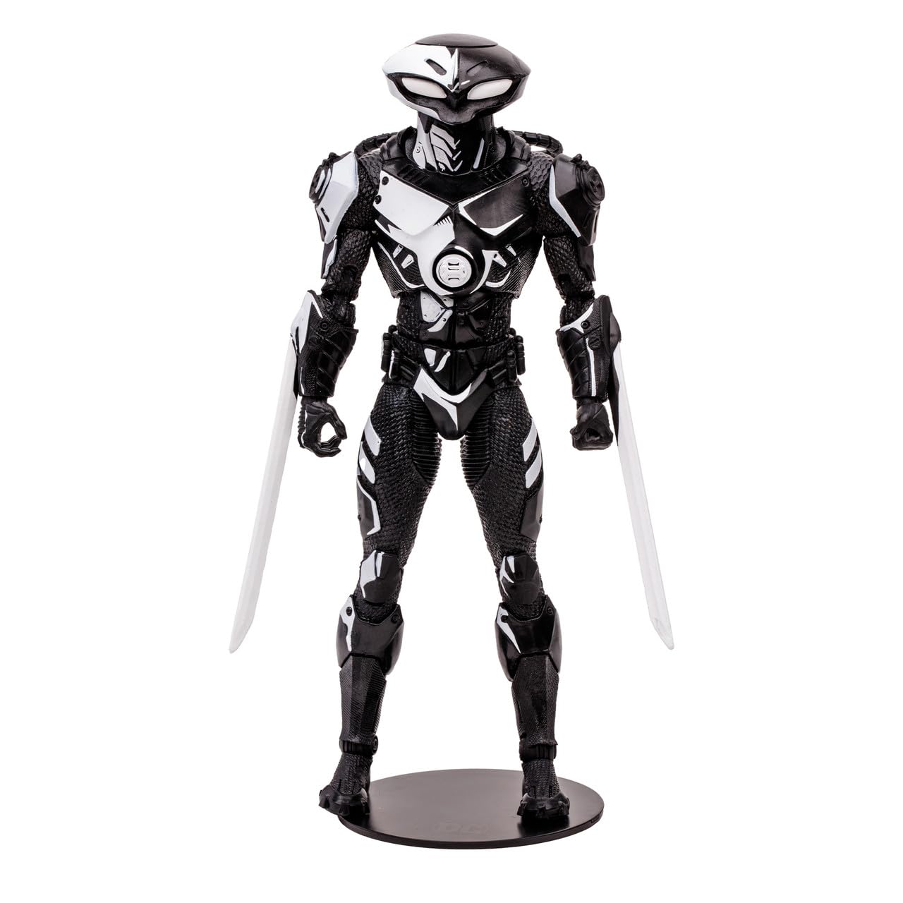 McFarlane Toys Black Manta Line Art (Page Punchers) Gold Label 7" Figure w/Aquaman Comic