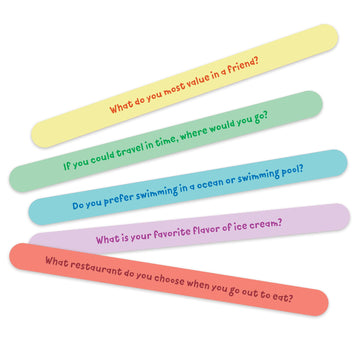MindWare Best You Shake Up The Conversation Friends Edition - Includes 50 Colorful Question Sticks