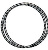 Anjbo Creations 38 Inch Dance Hoop, Travel Collapsible Weighted Hula Hoop, Black & White Zebra Print, Fitness Workout Hula Hoop - Size 38" Diameter