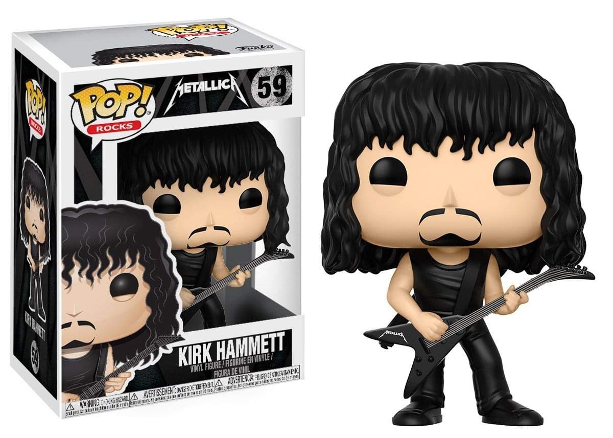 Funko Pop! Rocks: Metallica -Kirk Hammett Collectible Figure