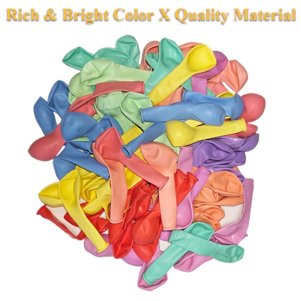 NEXTAKE 100PCS Replacement Balloons for Balloon Powered Car Launcher Toy Set