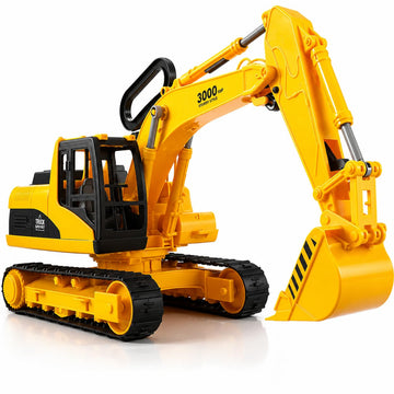 Liberty Imports 15" Oversized Construction Excavator Toy Digger for Kids