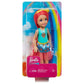 Barbie Dreamtopia Chelsea Sprite Doll, 7-inch, with Pink Hair Wearing Fashion and Accessories, Multi (GJJ97)