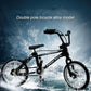 ydzqdxzz 2Pcs Black 1/18 Finger Bike Action Figure Toy,Mini Finger Mountain Bike Model Art Crafts Desktop Decor