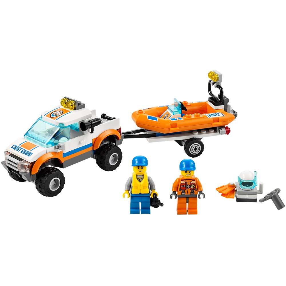 LEGO City 60012 4x4 and Diving Boat