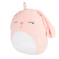 Squishmallows 2-Pack 10 Inch Purple Cow & 12 Inch Bunnycorn Plush Set - Official Jazwares Soft & Squishy Bedtime Comfort Stuffed Animals Collectible