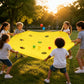 Sonyabecca Yellow Hole Tarp Team Building Games 85 x 57 Inch
