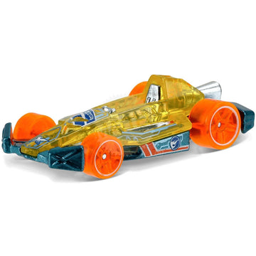 Hot Wheels 2017 X-Raycers Arrow Dynamic Yellow and Turquoise (Treasure Hunt)