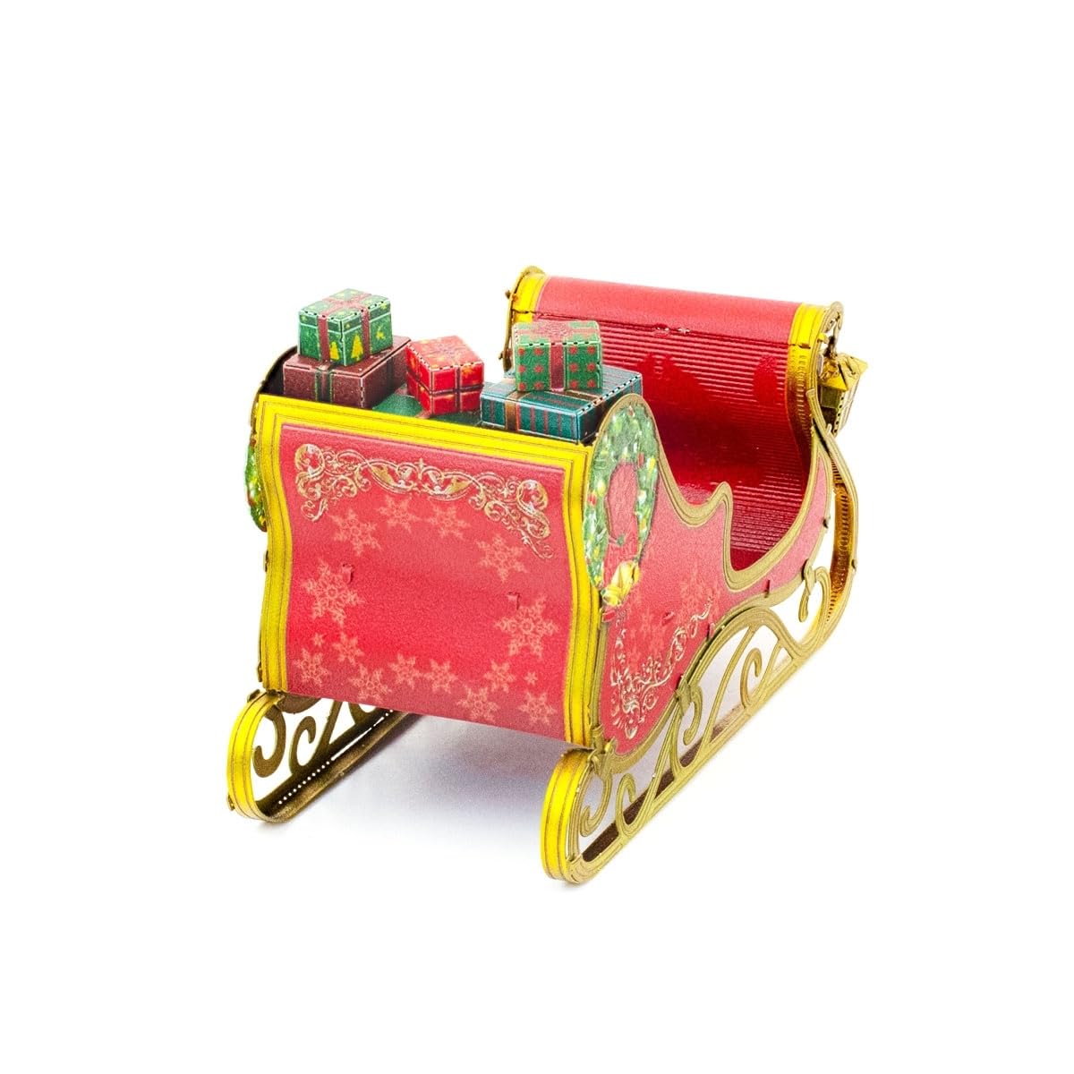 Metal Earth Christmas Sleigh 3D Metal Model Kit Fascinations