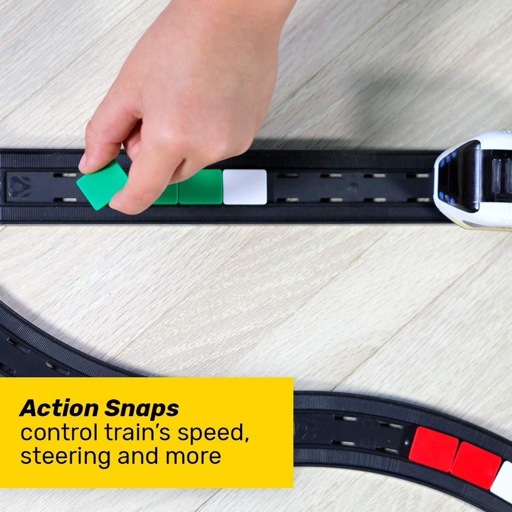 intelino Smart Train Starter Set: Award-Winning Robot Toy Train; App-Based + Screen-Free Drive Modes; 3 Free Apps for Playing and Learning