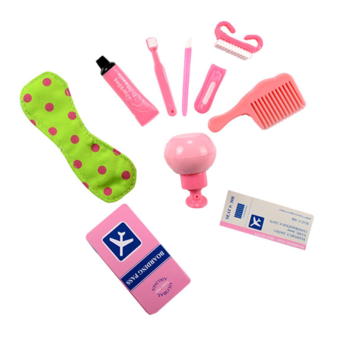 Our Generation - Luggage and Travel Set - 18-Inch Doll Accessories - Suitcase & Carry-On - Travel Toy - Pretend Play - Toy for Kids 3 Years +