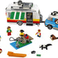 LEGO Creator 3in1 Caravan Family Holiday 31108 Vacation Toy Building Kit for Kids Who Love Creative Play and Camping Adventure Playsets with Cute