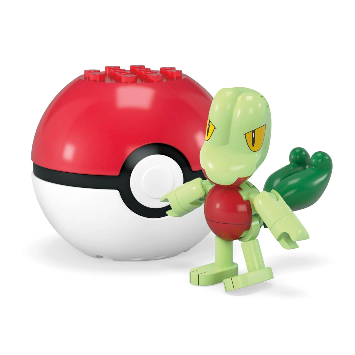 MEGA Pokémon Treecko Building Toy Kit, Poseable Action Figure (22 Pieces) for Kids