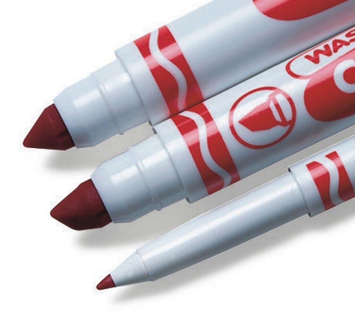 Crayola Washable Markers, Broad Point, Classic Colors, 8/Pack