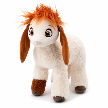 ANGEL STUDIOS | David Tali Plushie | Lamb Plush Toy | Cute Soft Stuffed Animal | Spiked Hair Detail | Self Standing 14 Inches