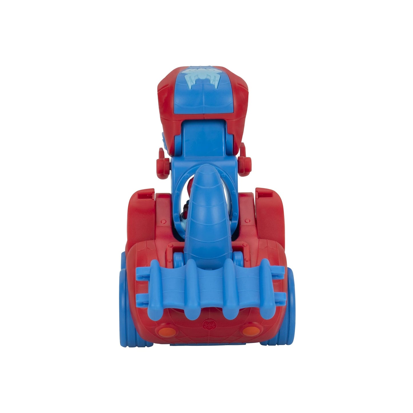 MARVEL Spidey and His Amazing Friends Spidey-Rex Racer - 8-Inch Vehicle with Sounds that Transforms from Vehicle Into Dinosaur