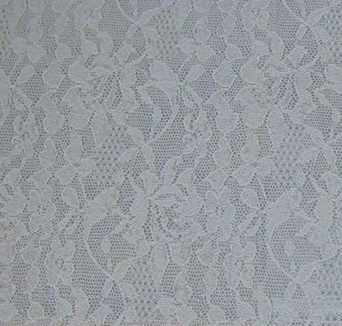 Exquisite Silver Floral plastic table cover