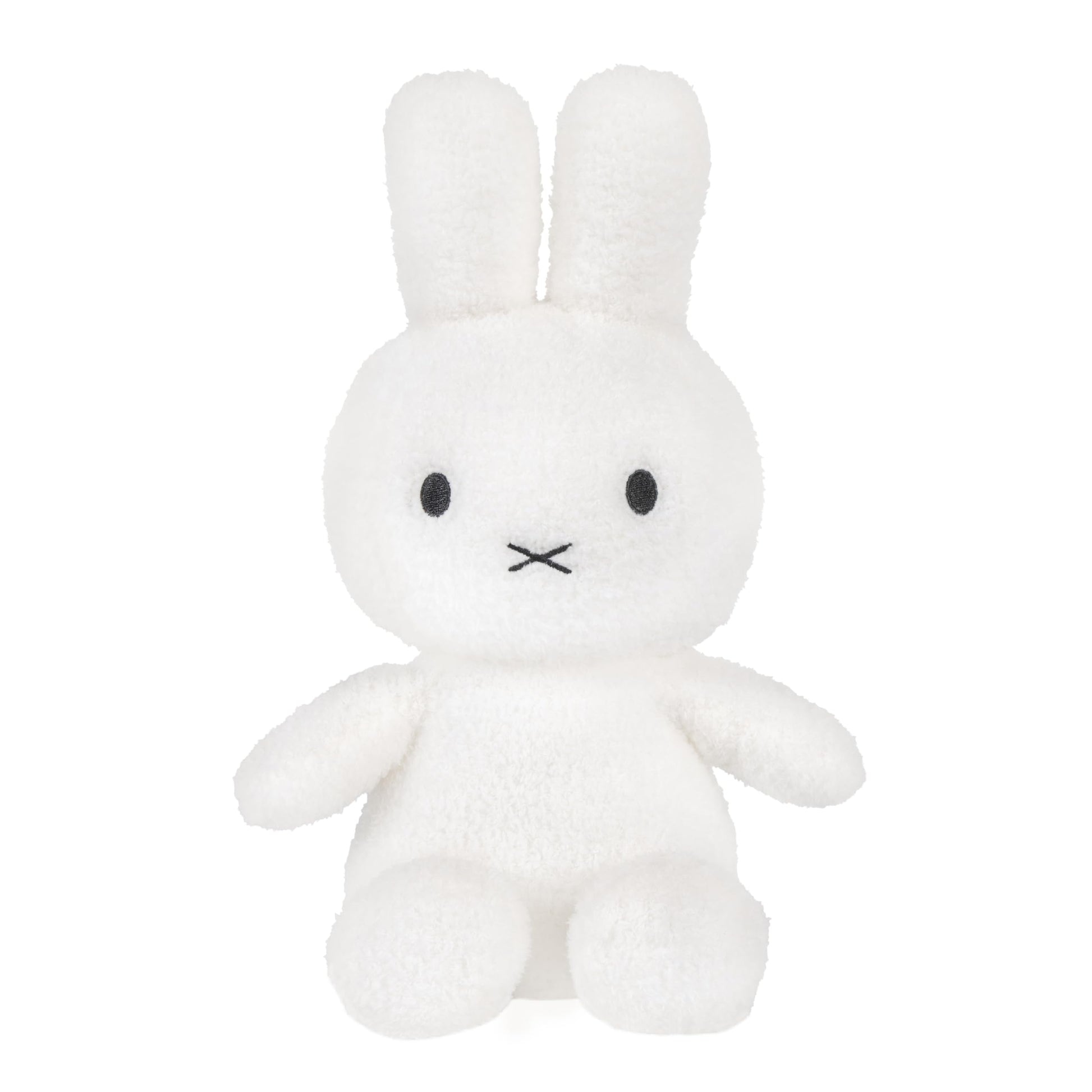 Kids Preferred White Miffy Plush Toy, 12 Inch Sitting Dutch Bunny Plush, Soft Boa Rabbit Bunny Stuffed Animal Plushie Doll for Girls and Boys