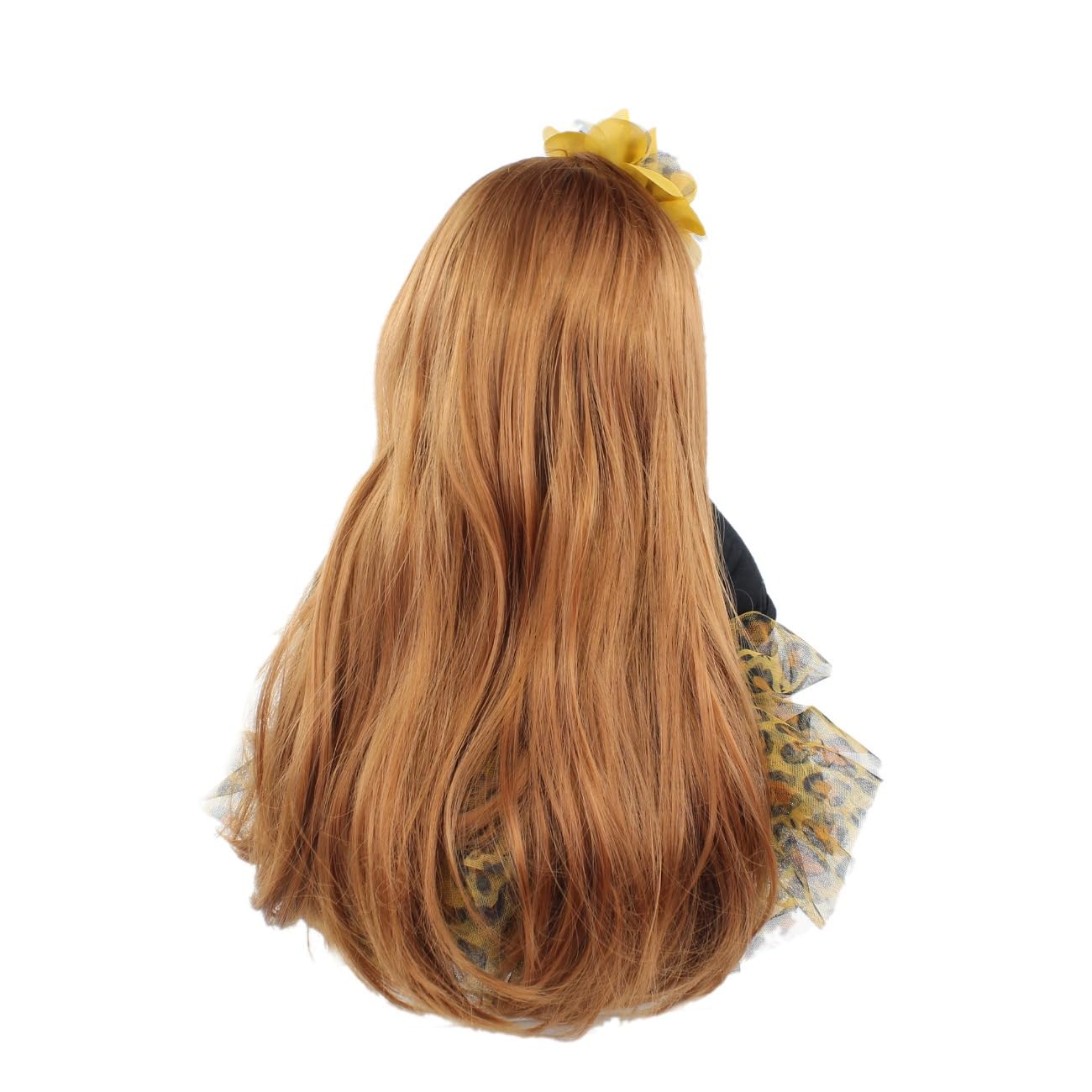 GUESSBELLY 60cm 24 Inch Princess Reborn Baby Doll for Girl (Soft Vinyl Limbs Cloth Body) Long Hair Princess Toddler Dress Up Play House Toy Birthday